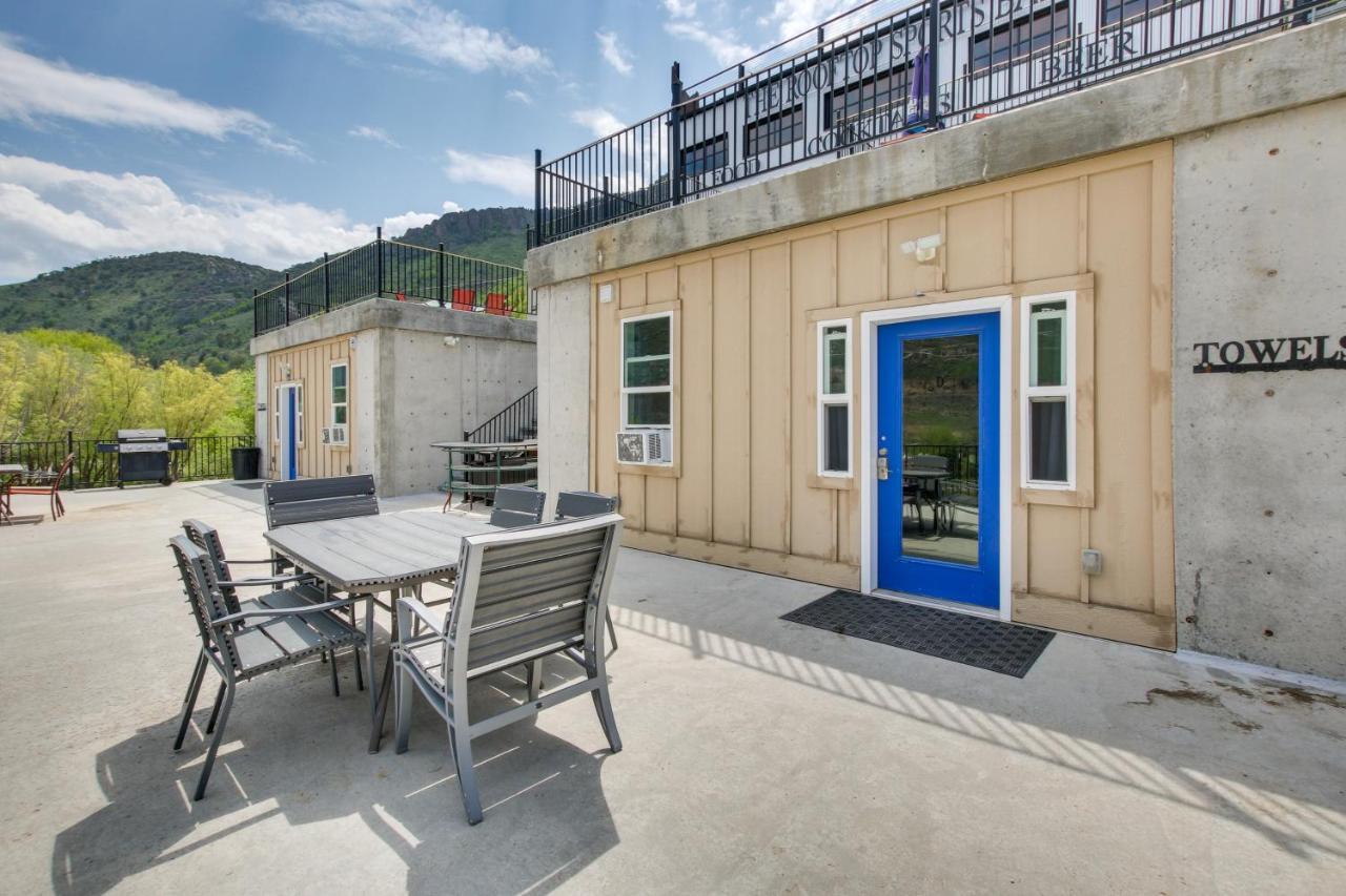 Central Lava Hot Springs Studio With Deck And Views! Exterior photo
