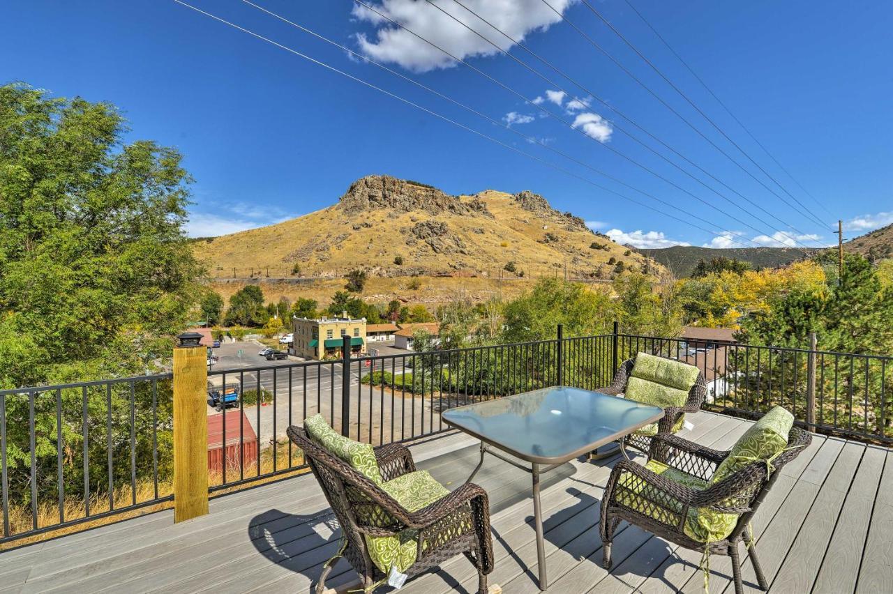 Central Lava Hot Springs Studio With Deck And Views! Exterior photo